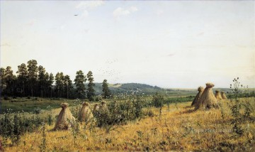 Ivan Ivanovich Shishkin Painting - polesye classical landscape Ivan Ivanovich